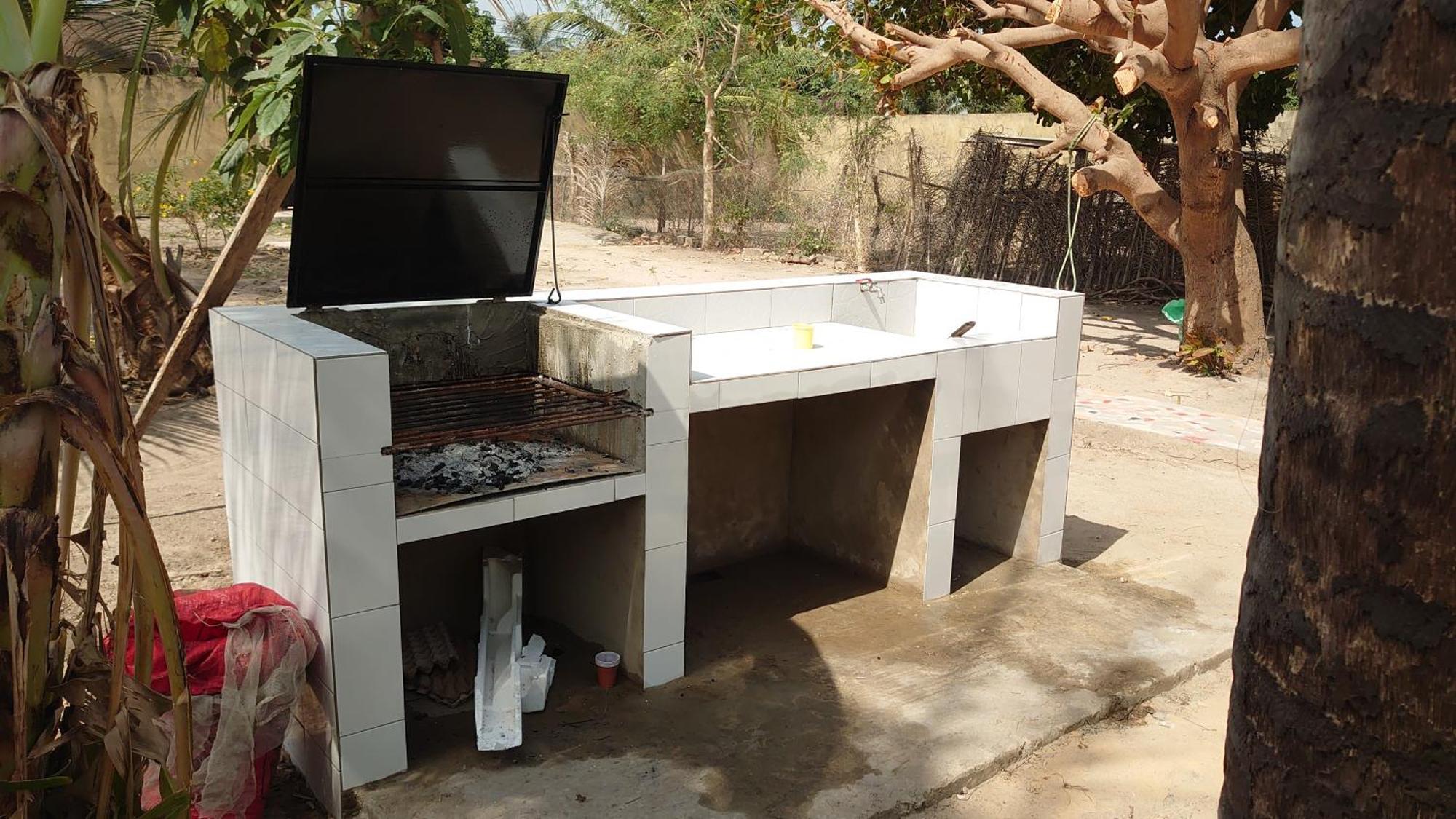 Case traditionnelle diola au bord de l'océan Cabo Skirring Exterior foto